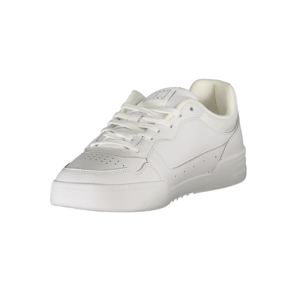Tommy Hilfiger Weißer Polyester-Sneaker