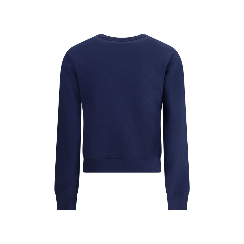 Valentino Baumwoll-Sweatshirt in Blau