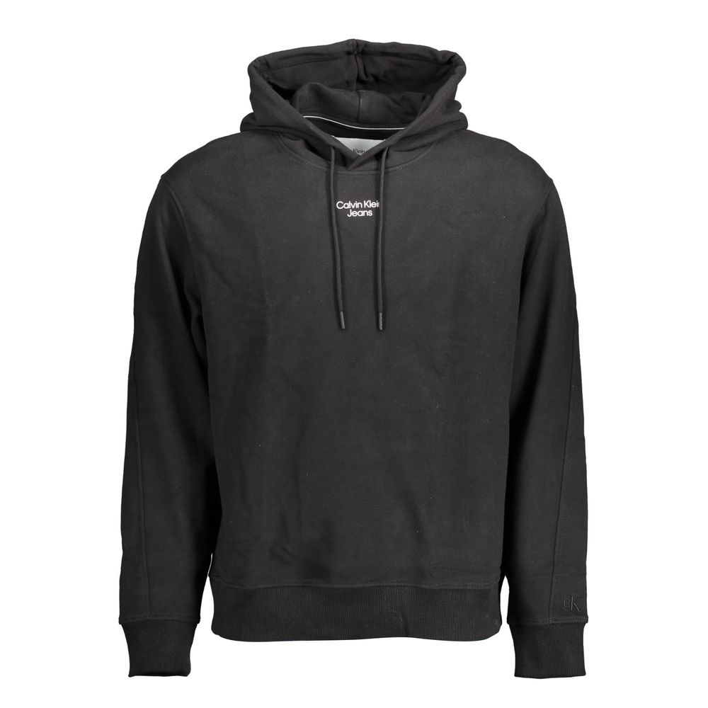 Calvin Klein Black Cotton Sweater for Men