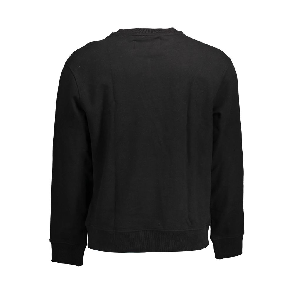 Calvin Klein Black Cotton Sweater for Men