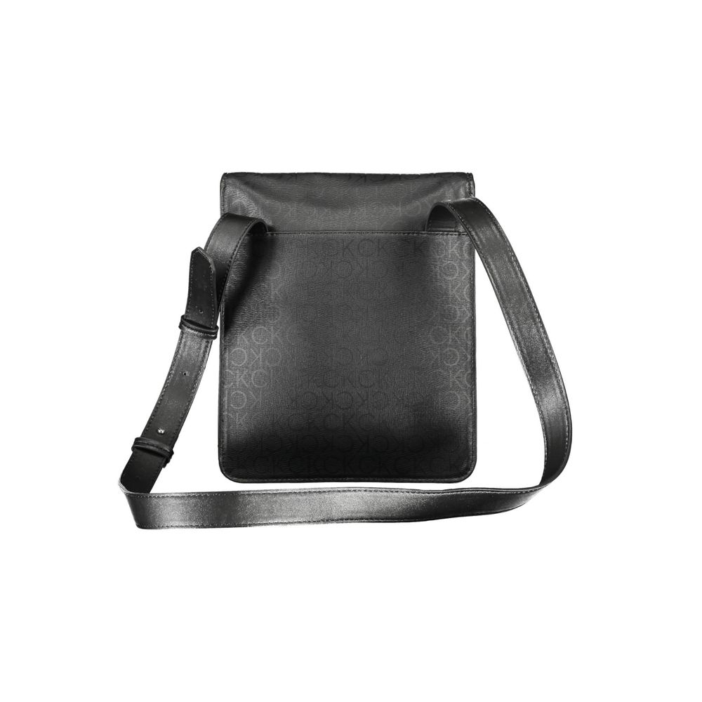 Calvin Klein Schwarze Polyester-Umhängetasche