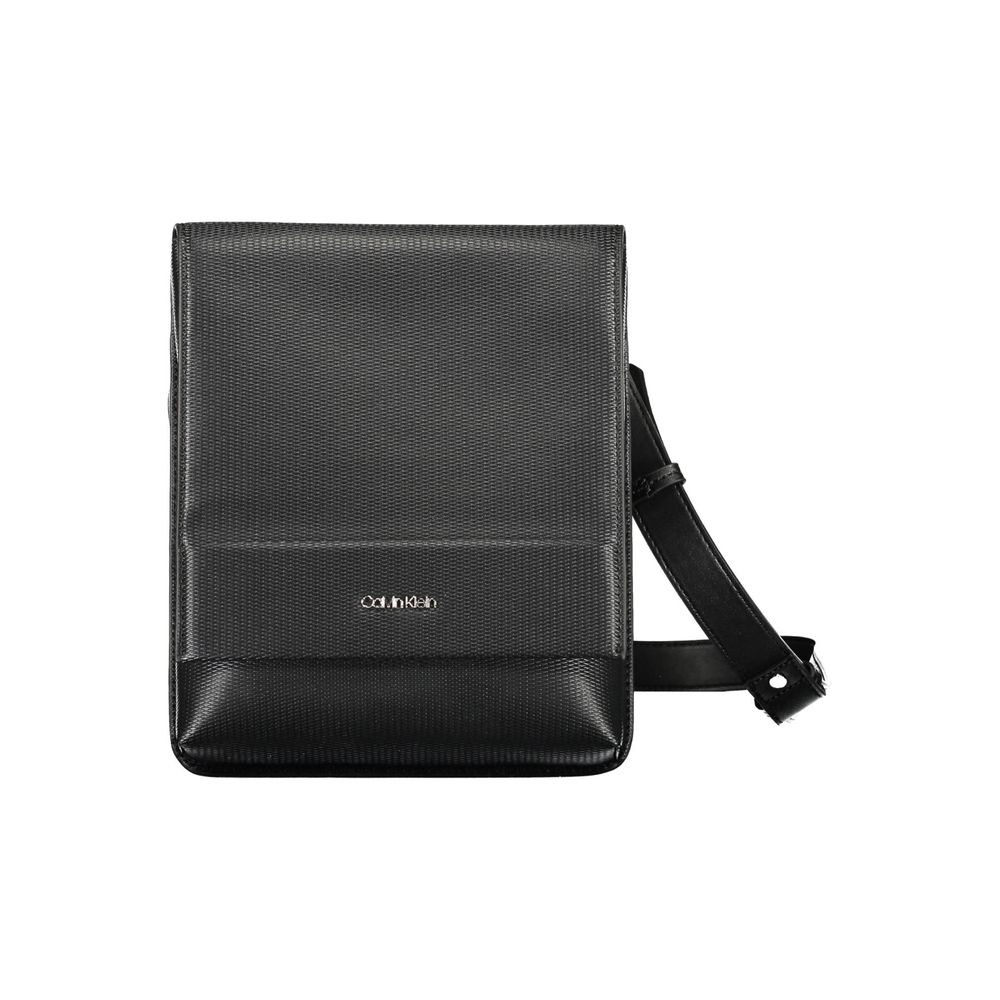 Calvin Klein Schwarze Polyester-Umhängetasche
