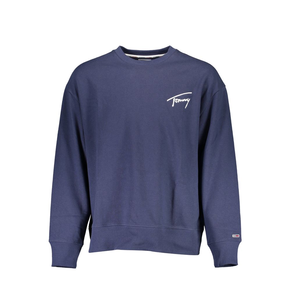 Tommy Hilfiger Blue Cotton Sweater for Men