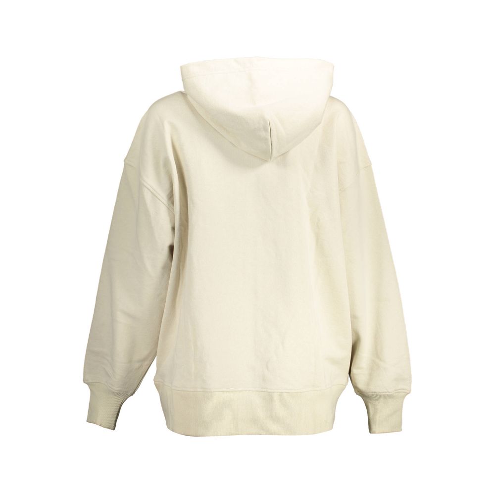Calvin Klein Beiger Baumwoll-Sweatshirt