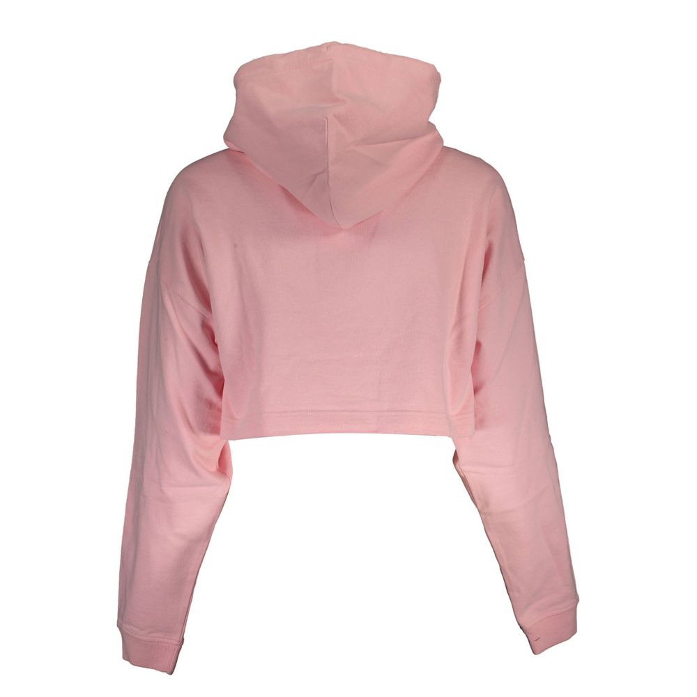 Sweat-shirt en coton rose Tommy Hilfiger