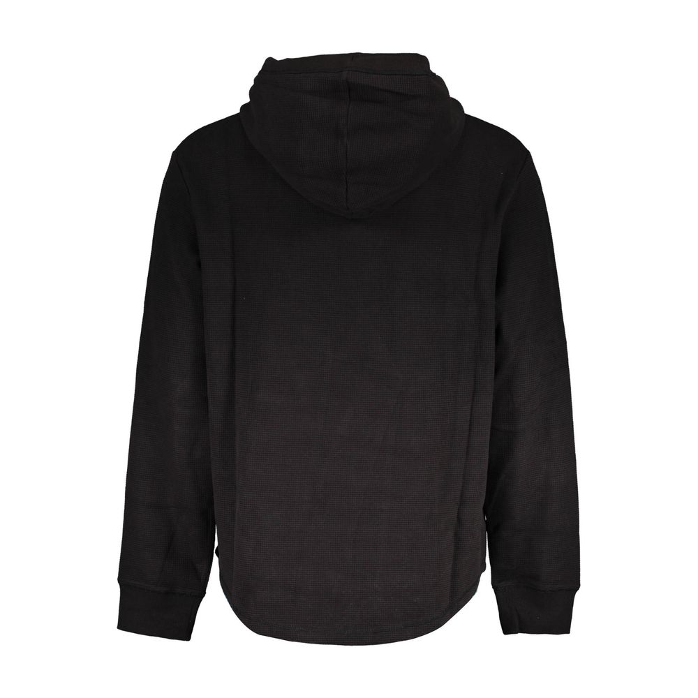 Calvin Klein Baumwoll-Sweatshirt in Schwarz
