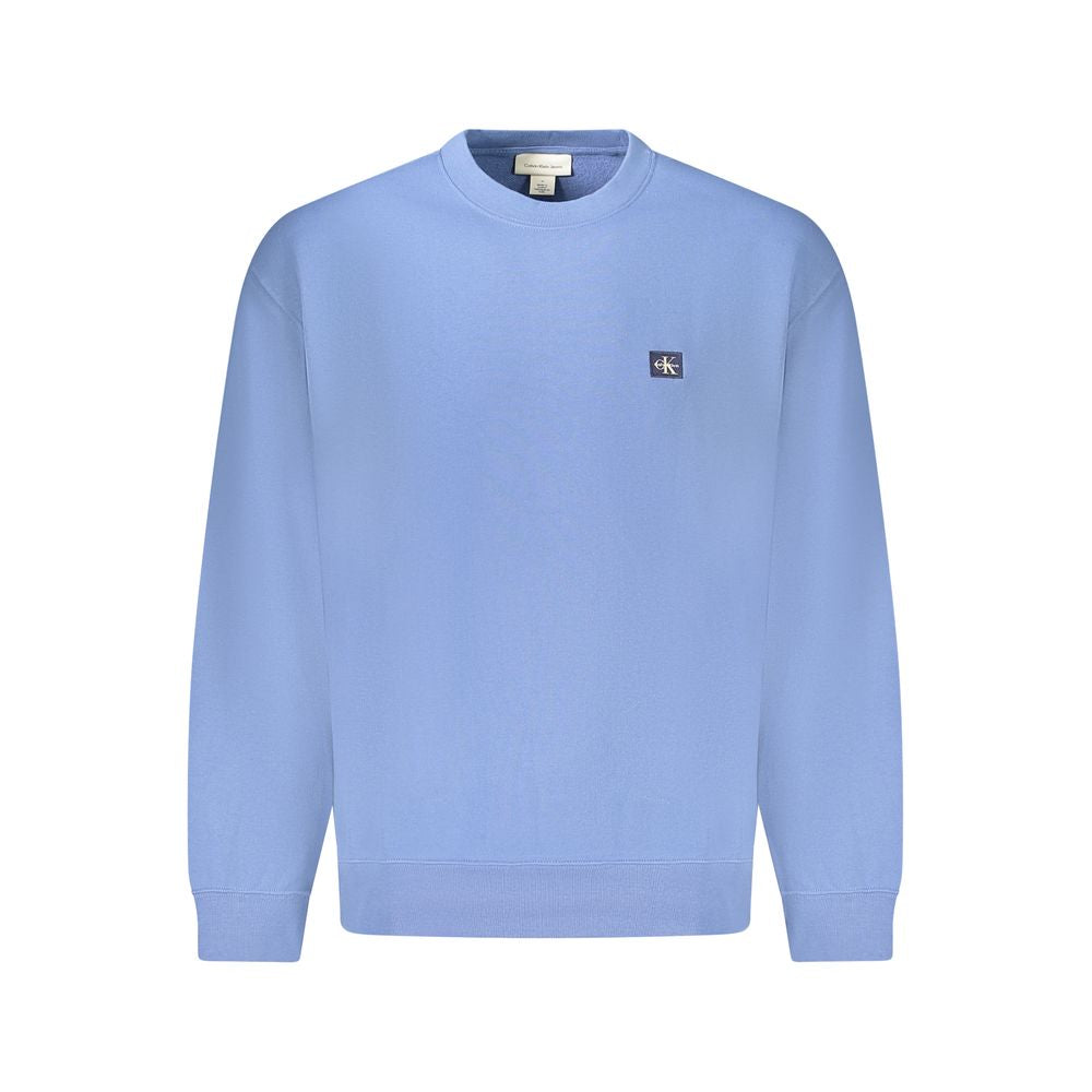 Calvin Klein Baumwoll-Sweatshirt in Blau