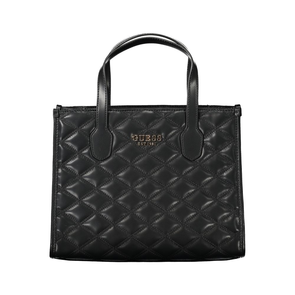 Sac à main Guess Jeans en polyéthylène noir