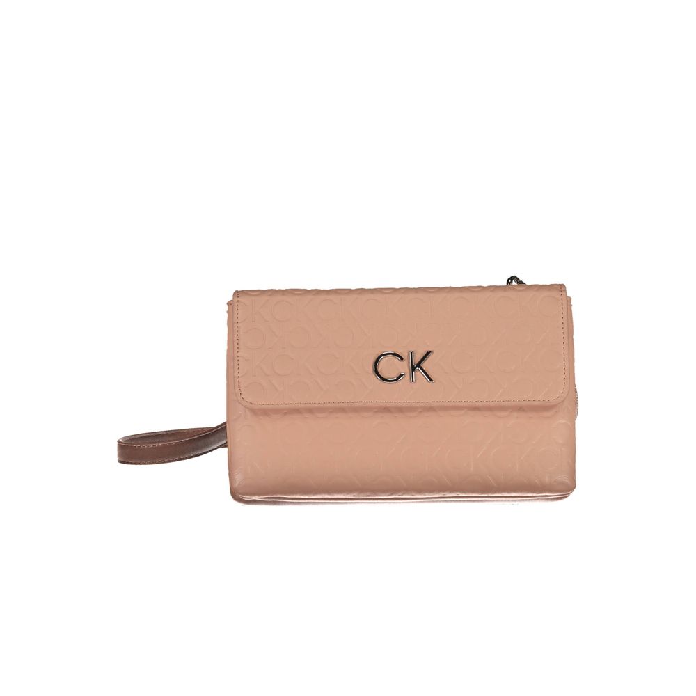 Calvin Klein Rosa Polyester Handtasche