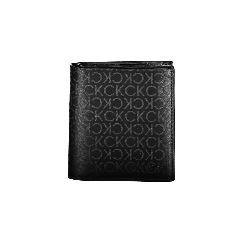 Calvin Klein Schwarzes Polyester Portemonnaie