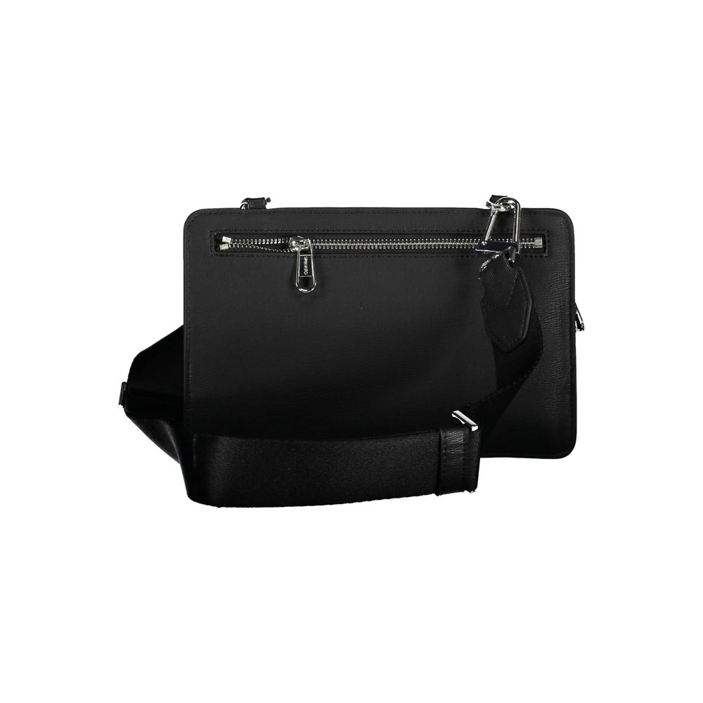 Calvin Klein Schwarze Polyester-Umhängetasche