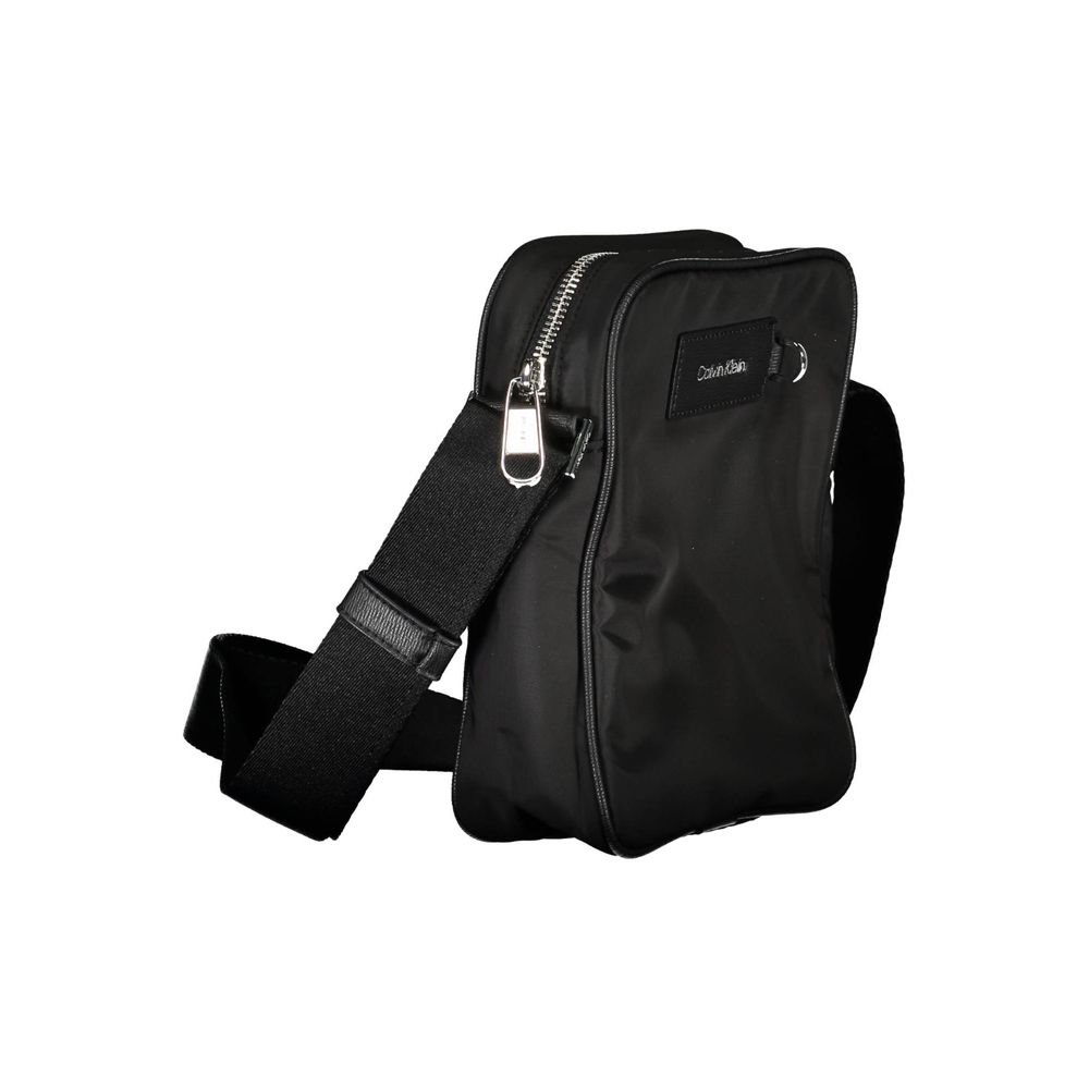 Calvin Klein Schwarze Polyester-Umhängetasche