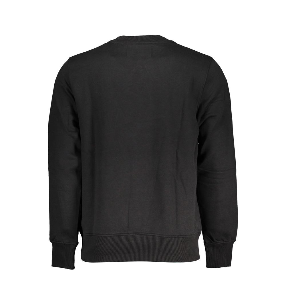 Calvin Klein Black Cotton Sweater for Men
