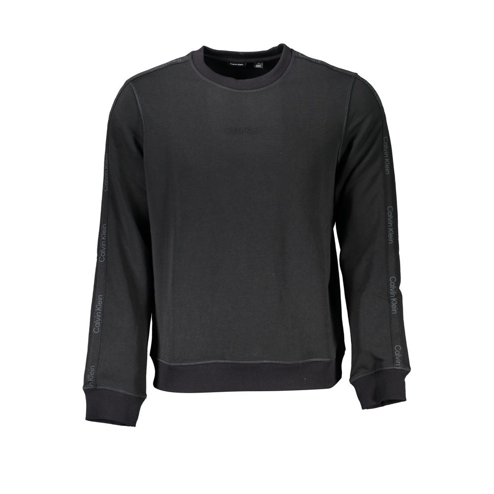 Calvin Klein Schwarzer Polyester-Sweatshirt