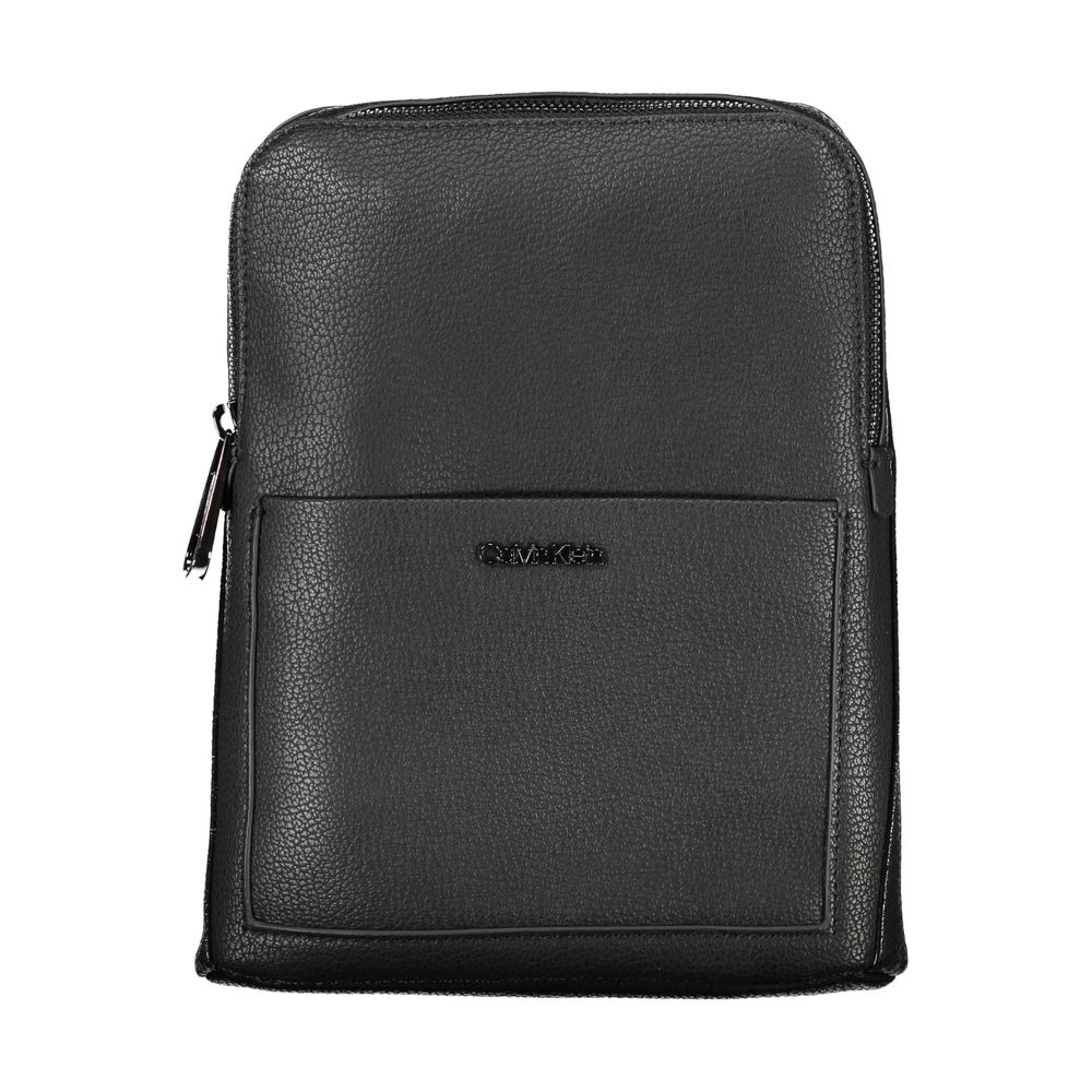 Calvin Klein Schwarze Polyester-Umhängetasche