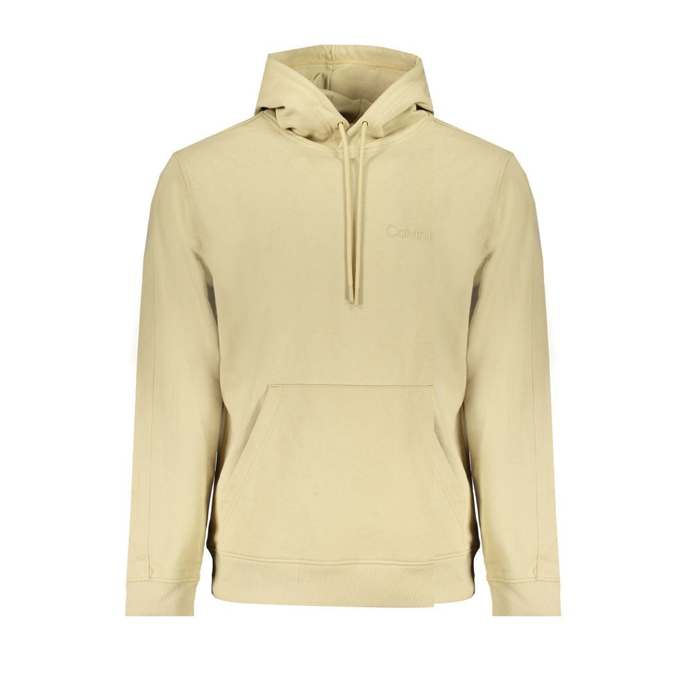 Calvin Klein Baumwoll-Sweatshirt in Beige