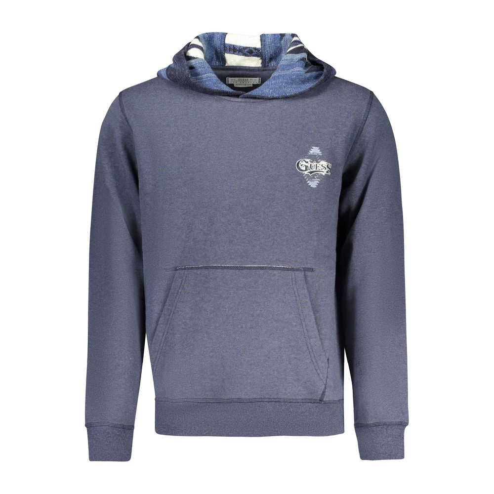 Guess Jeans Baumwoll-Sweatshirt in Blau