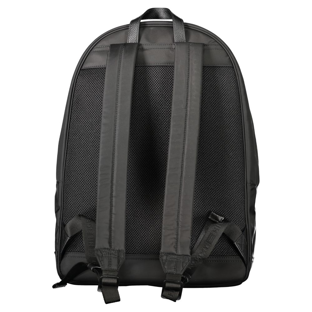 Tommy Hilfiger Schwarzer Polyester-Rucksack