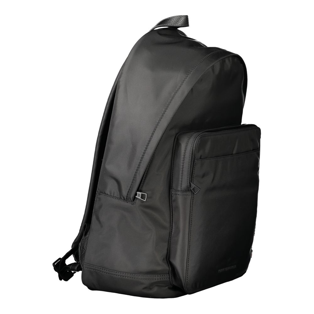 Tommy Hilfiger Schwarzer Polyester-Rucksack
