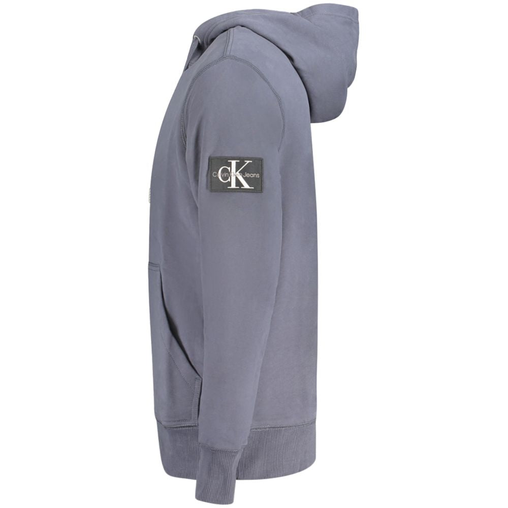 Calvin Klein Baumwoll-Sweatshirt in Blau