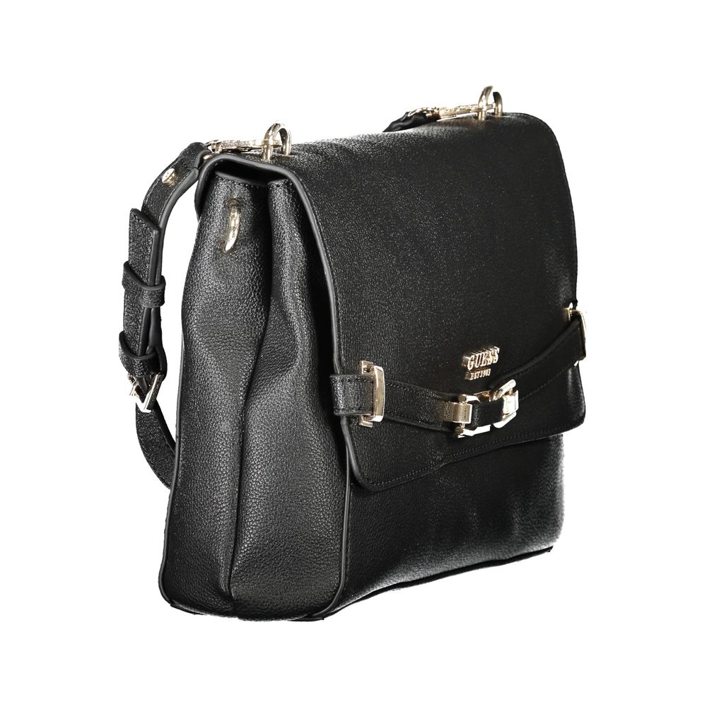 Sac à main Guess Jeans en polyéthylène noir