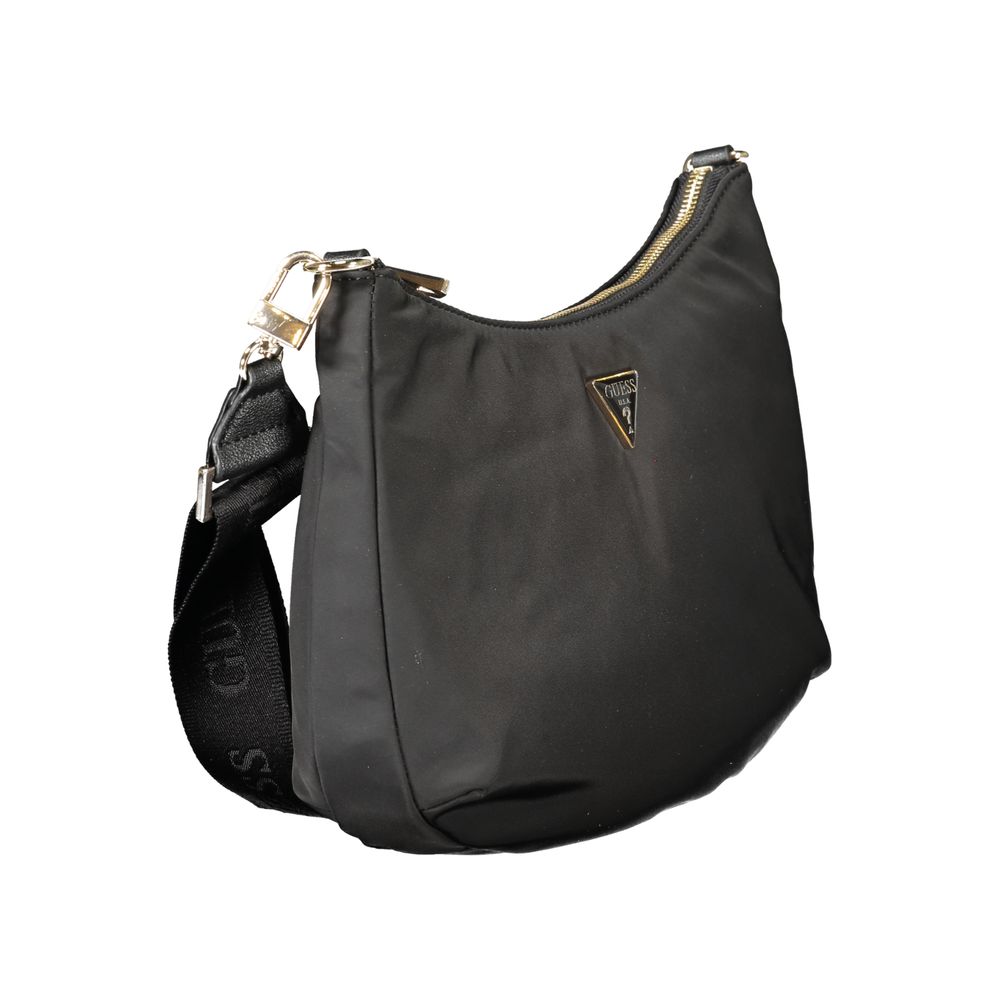 Sac à main Guess Jeans noir en polyester