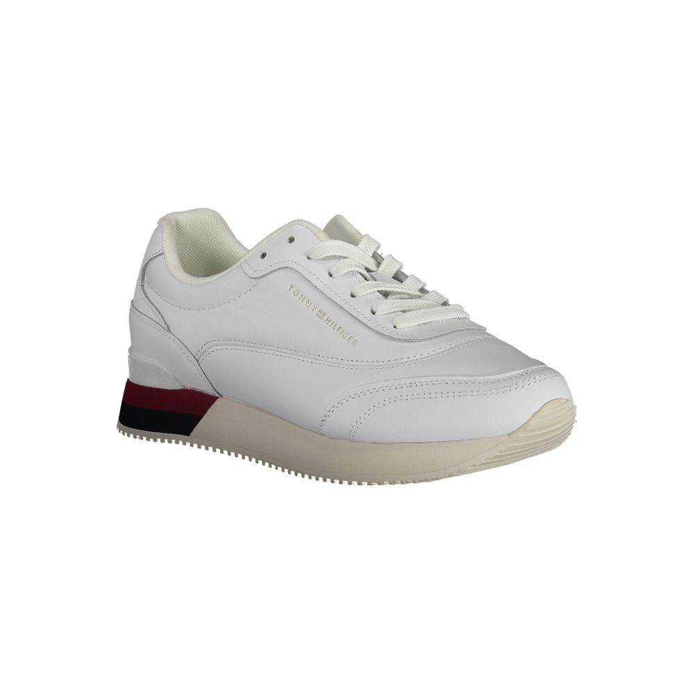 Tommy Hilfiger Sneaker aus weißem Polyester