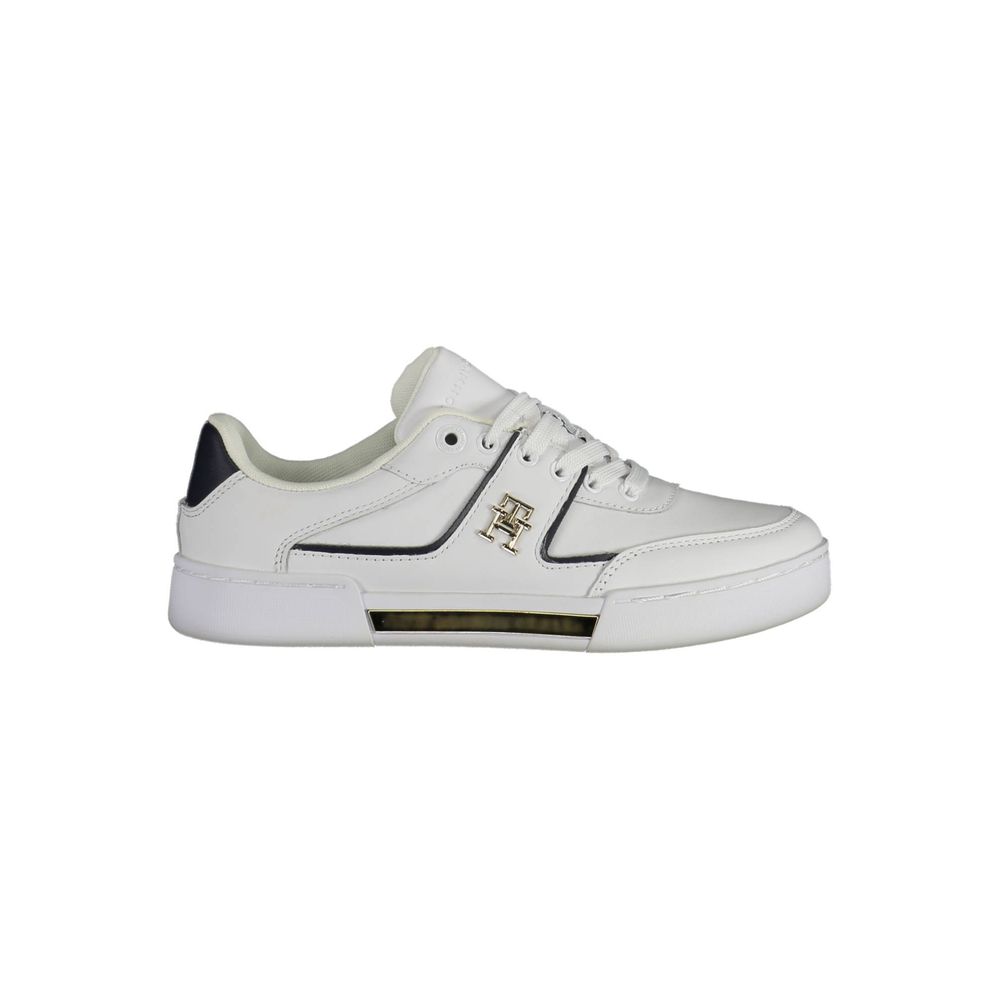 Tommy Hilfiger Sneaker aus weißem Polyester