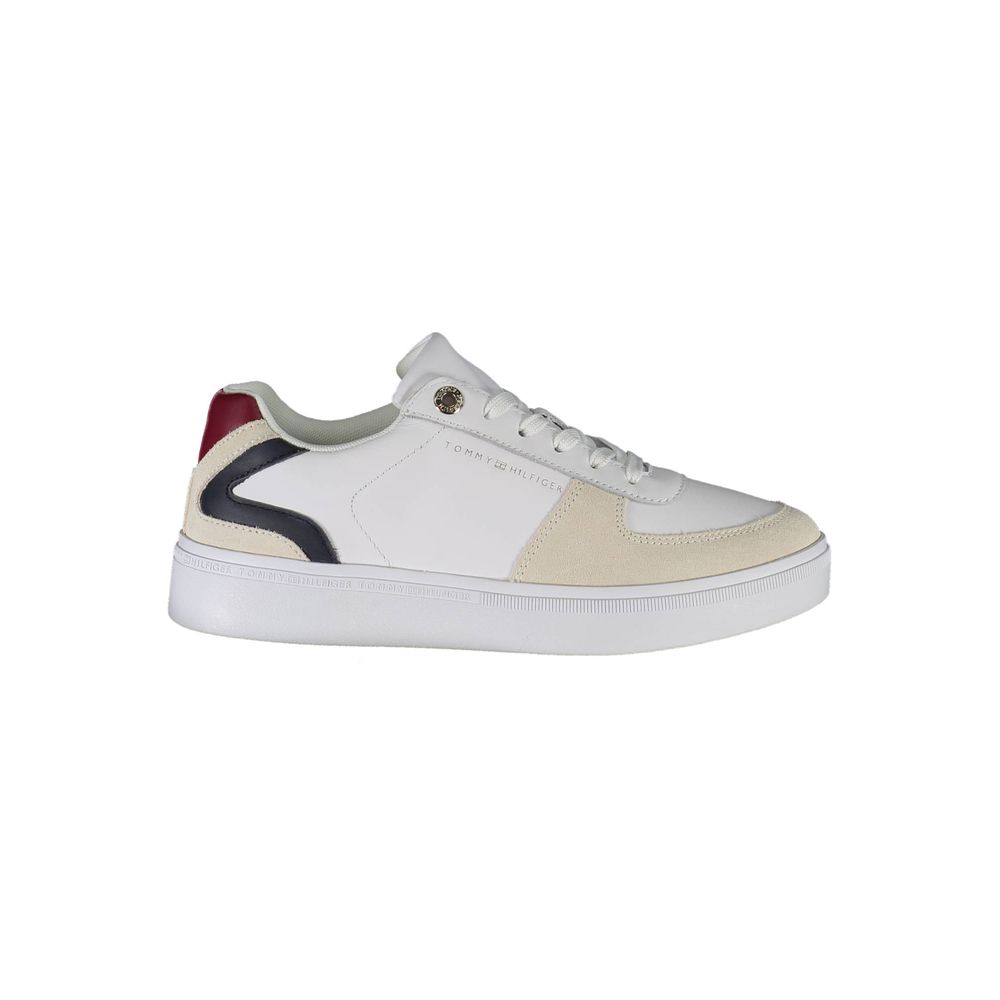 Tommy Hilfiger Sneaker aus weißem Polyester