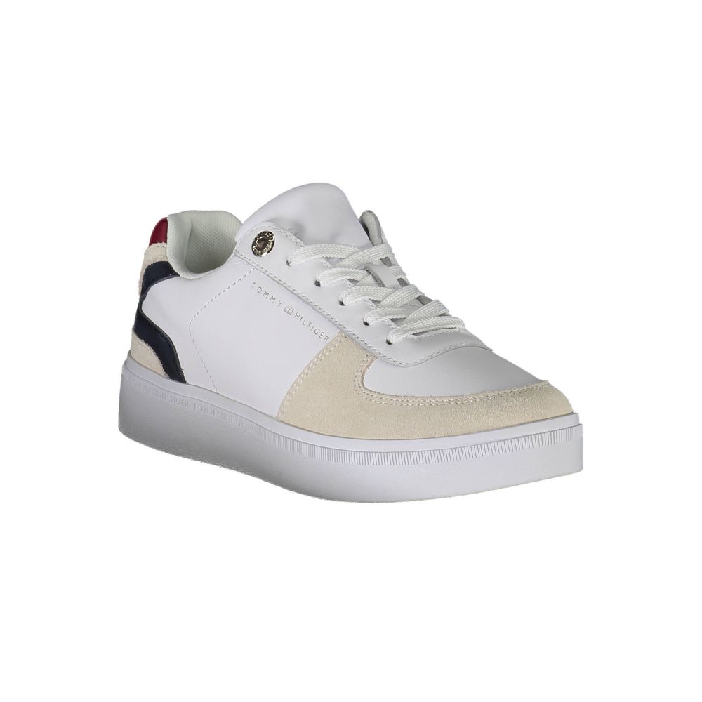 Tommy Hilfiger Sneaker aus weißem Polyester