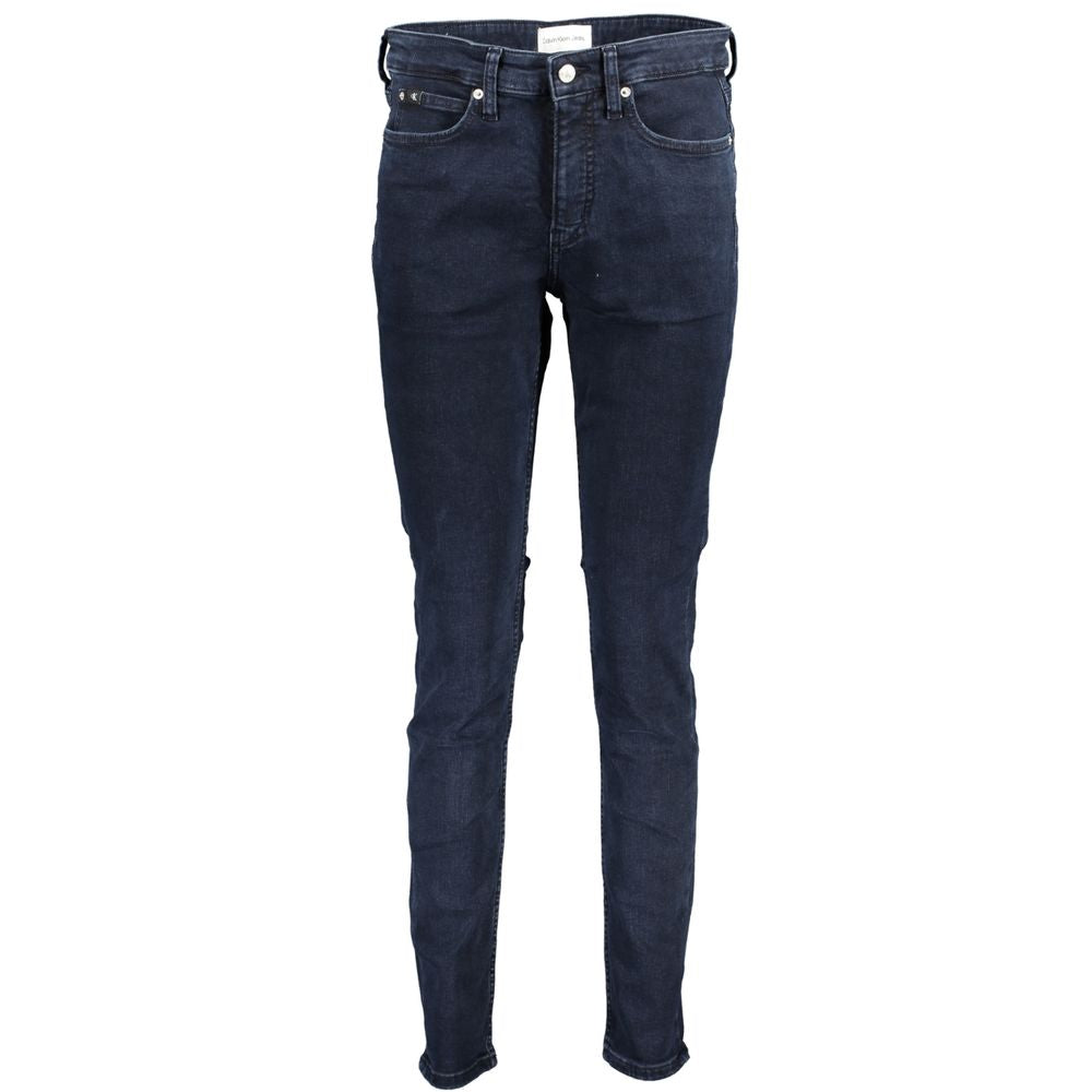 Calvin Klein Blaue Baumwoll-Jeans