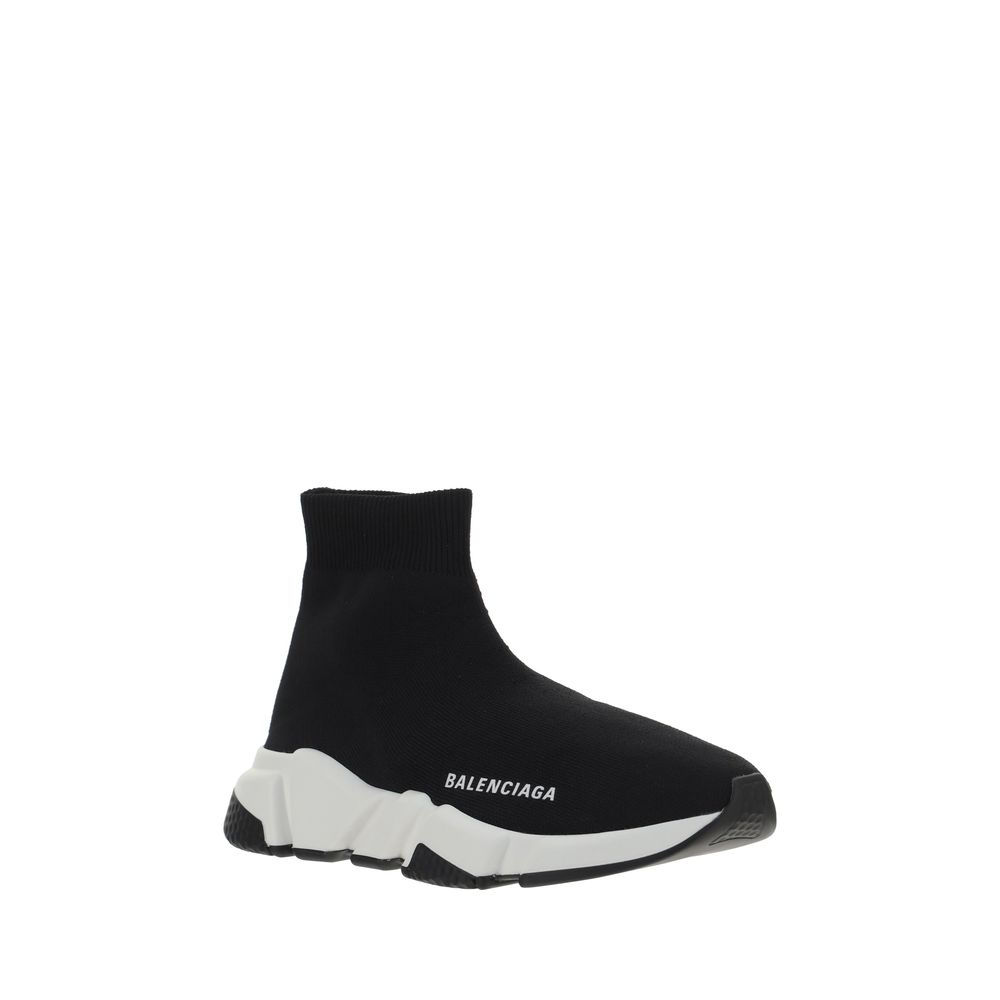 Balenciaga Schwarze Polyester-Sportschuhe