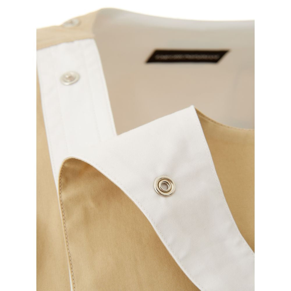 Emporio Armani Braunes Baumwoll-T-Shirt