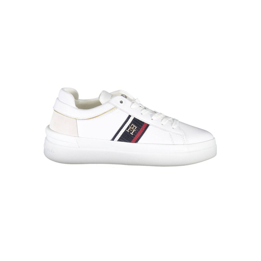 Tommy Hilfiger Sneaker aus weißem Polyester