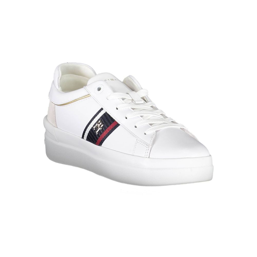 Tommy Hilfiger Sneaker aus weißem Polyester