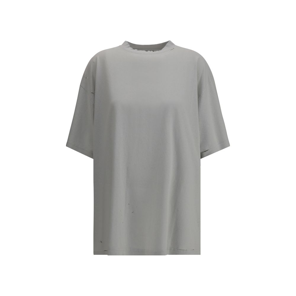 T-shirt Balenciaga en coton gris