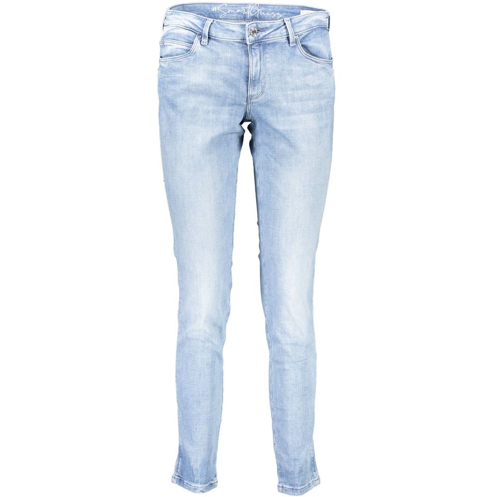 Guess Jeans Blaue Baumwolljeans Denim