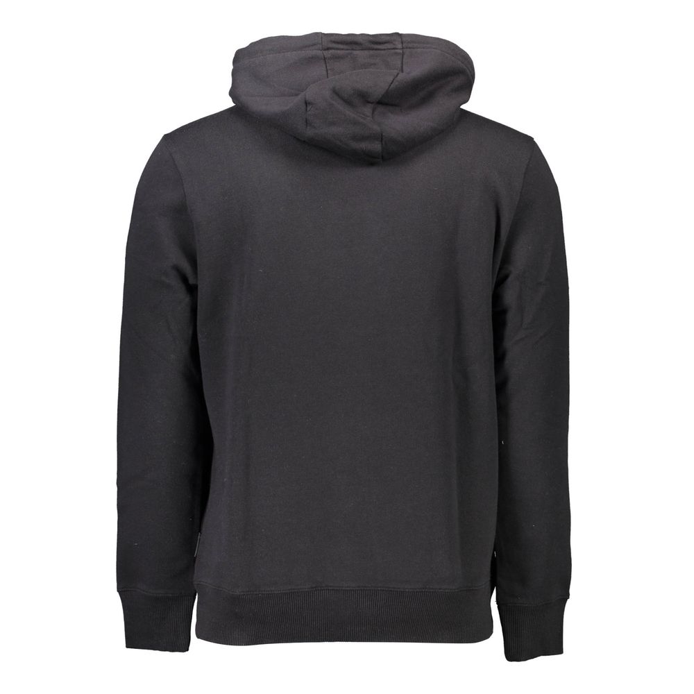 Napapijri Schwarzer Baumwollpullover für Männer