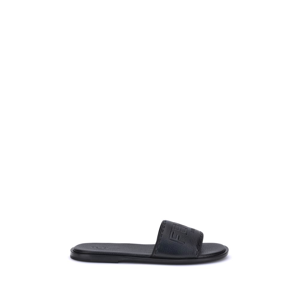 Fendi sandals with logo