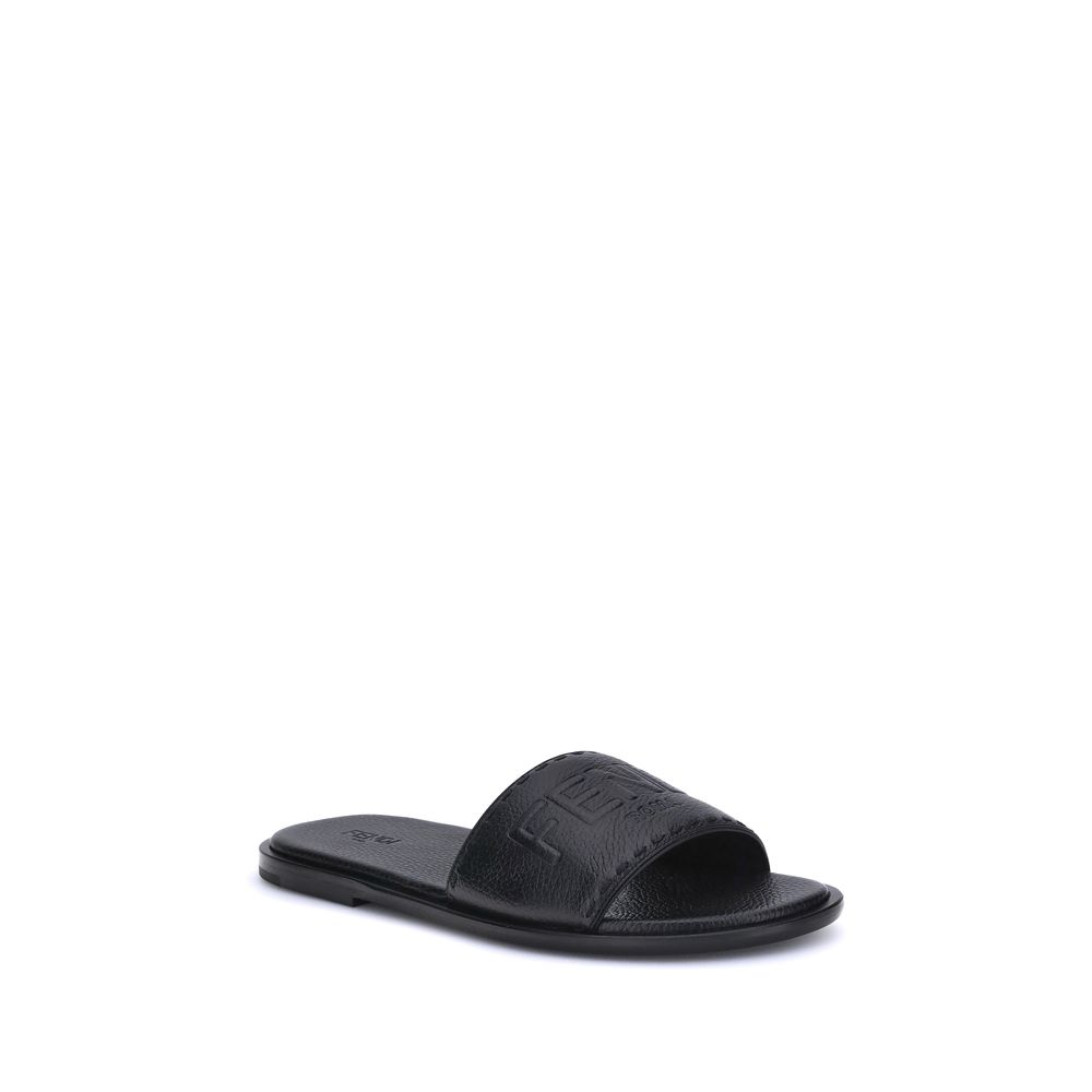 Fendi sandals with logo