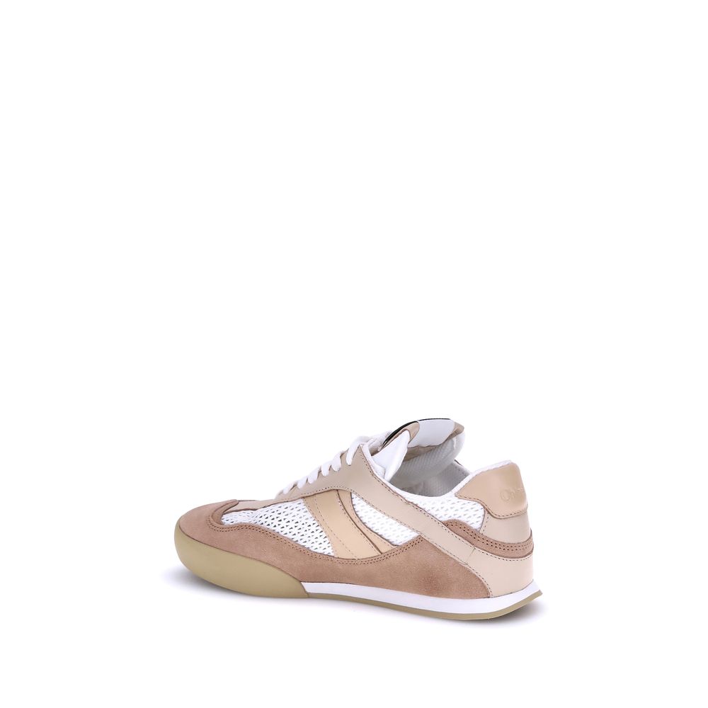 Chloé Beige Sneaker aus Kalbsleder Bos Taurus Low Top