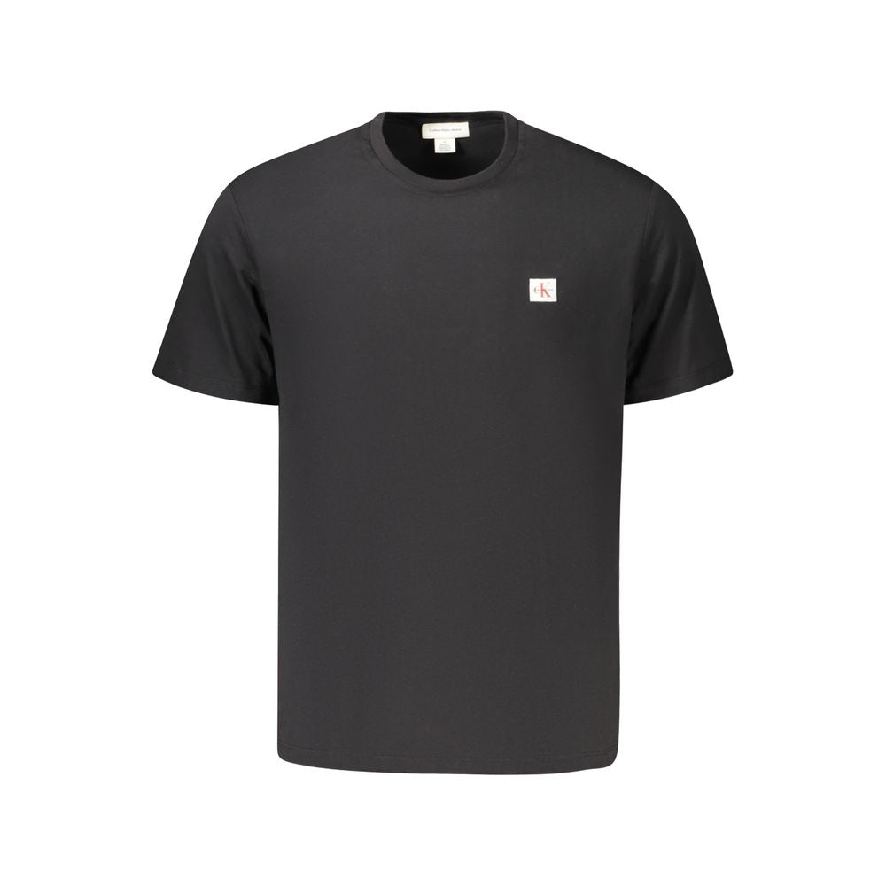 Calvin Klein Schwarzes T-Shirt aus Baumwolle