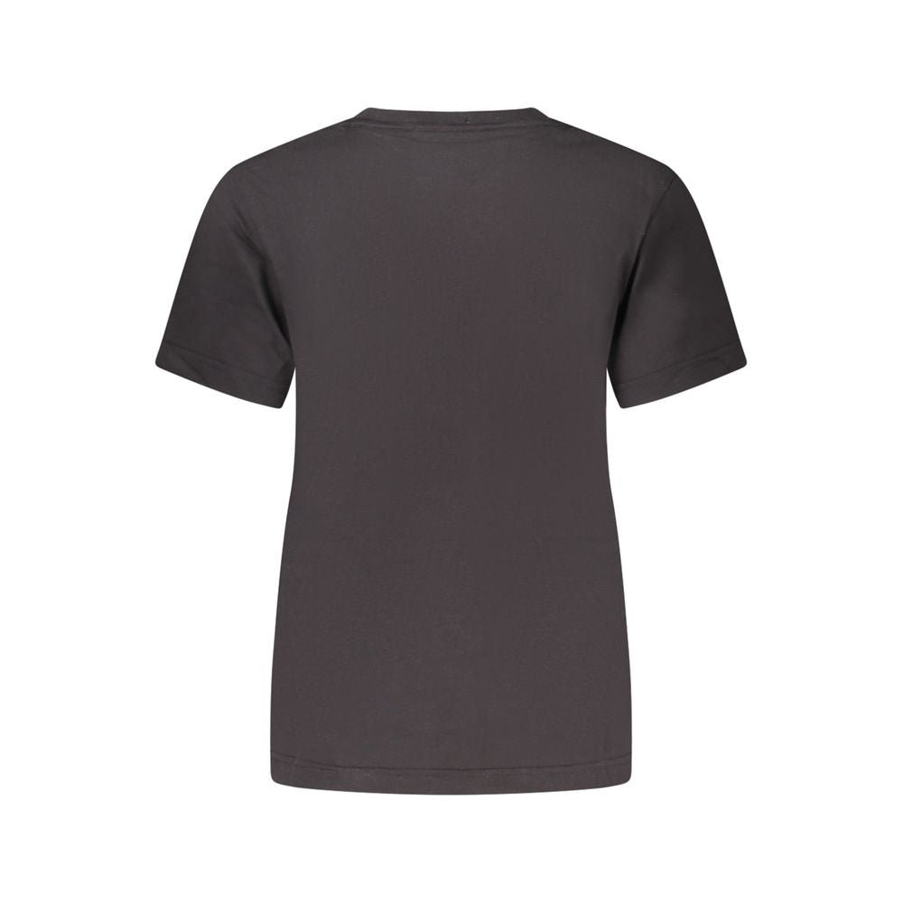 Calvin Klein Schwarzes Baumwoll-T-Shirt für Frauen