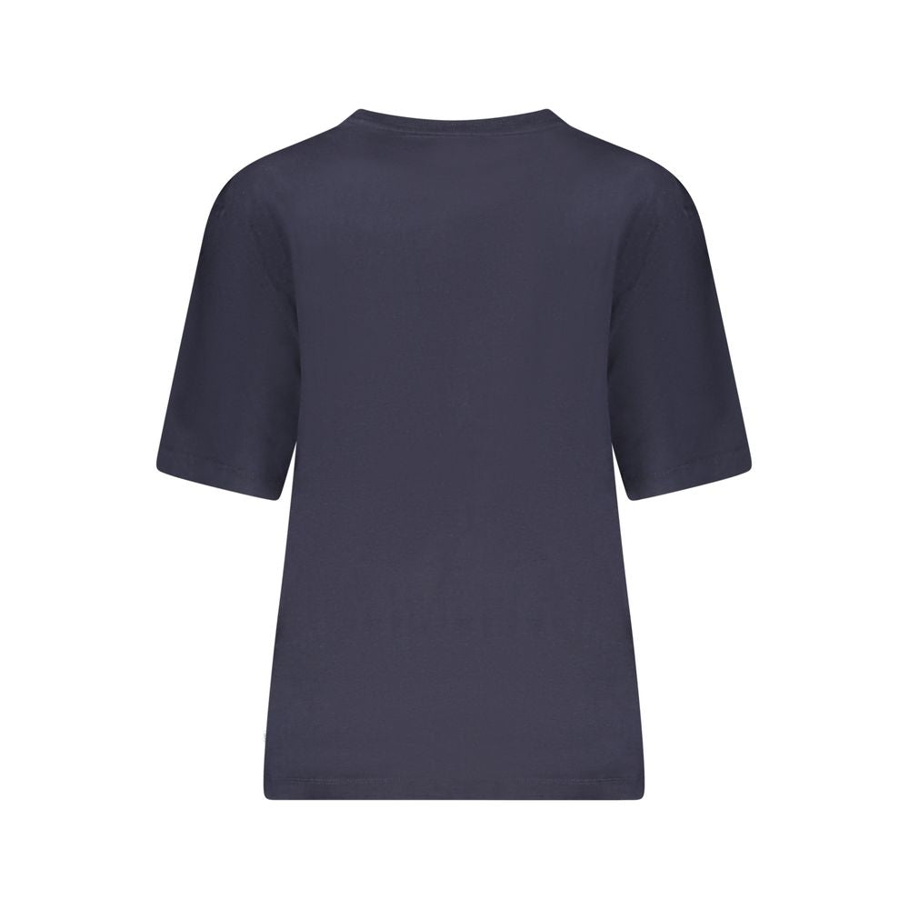 Guess Jeans T-Shirt aus blauer Baumwolle für Frauen