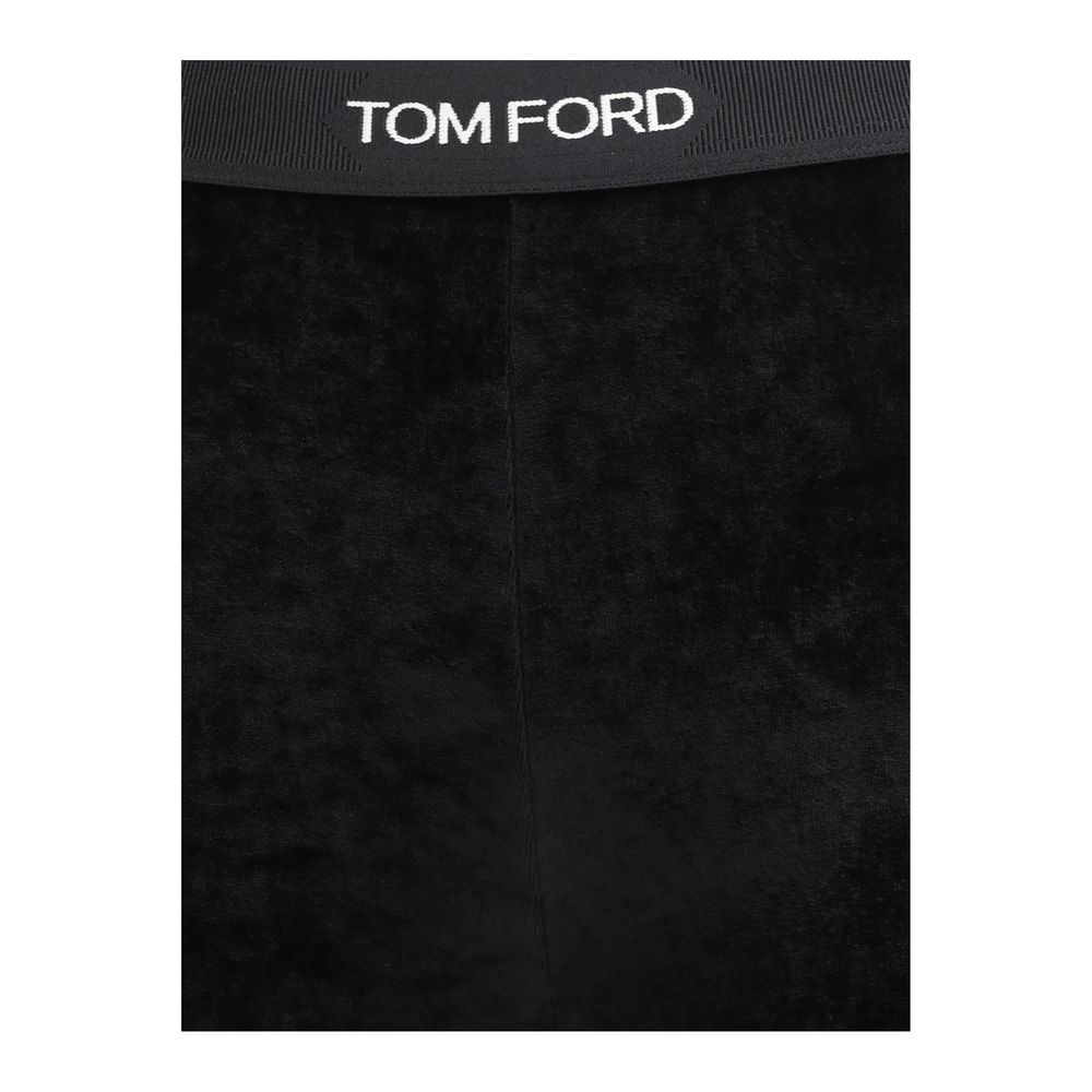 Tom Ford Schwarze Triacetat-Leggings