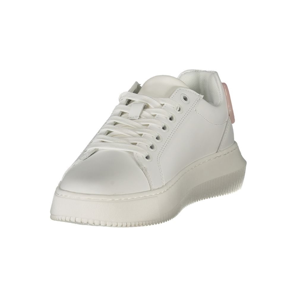 Calvin Klein Weißes Leder Damen Sneaker