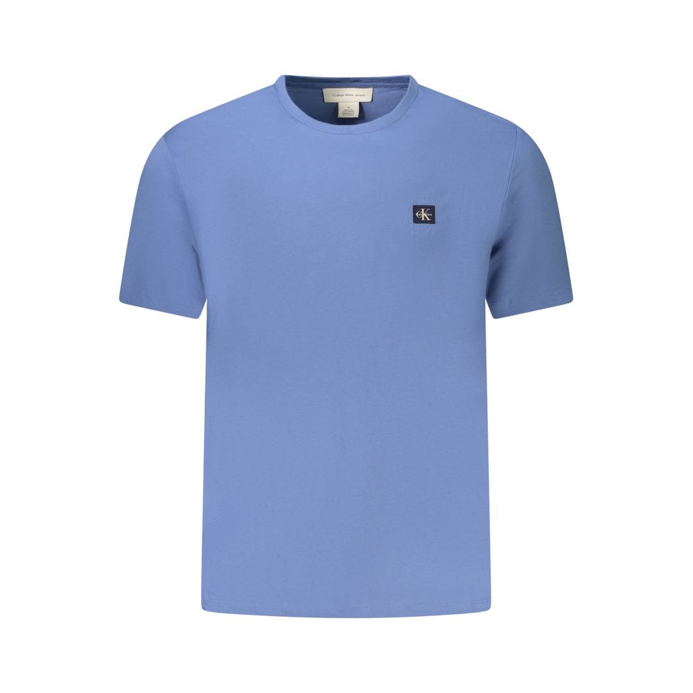Calvin Klein Blau Baumwolle Männer T-Shirt