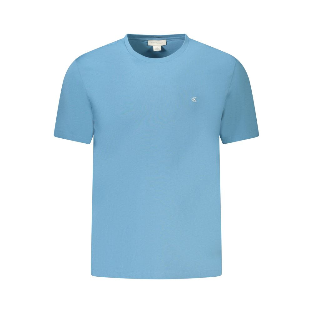 Calvin Klein Blau Baumwolle Männer T-Shirt