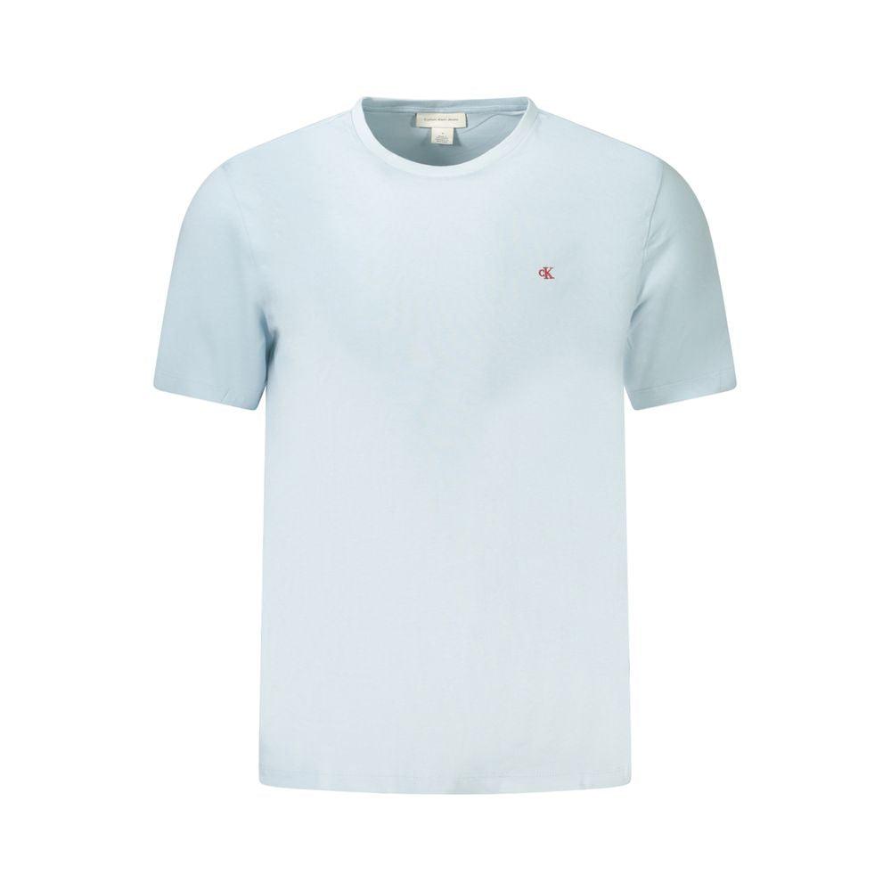 Calvin Klein Blau Baumwolle Männer T-Shirt
