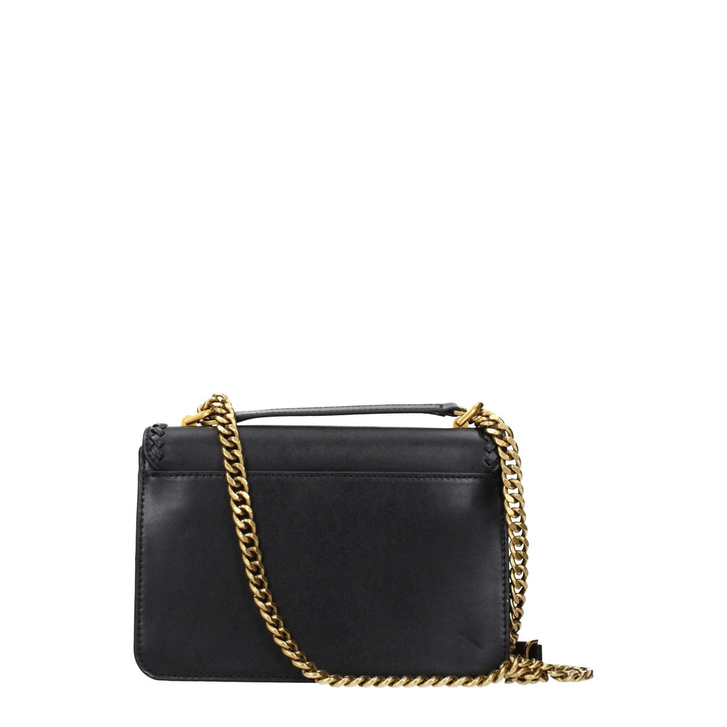 Michael Kors Schwarze Ledertasche